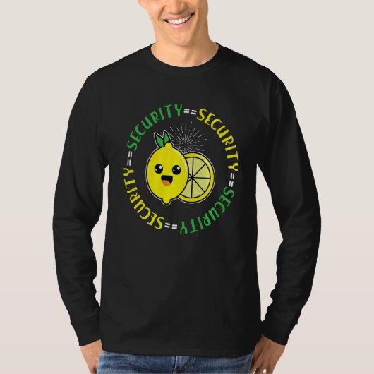 レモネードスタンドセキュリティジューススタンドレモネード Tシャツ (正面)