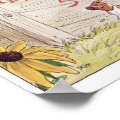 レモネードスタンドタイガープリント ポスター (角)