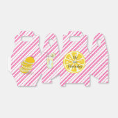 レモネードスタンドバースデーパーティー フェイバーボックス (折り畳みなし)