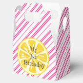 レモネードスタンドバースデーパーティー フェイバーボックス (オープン)