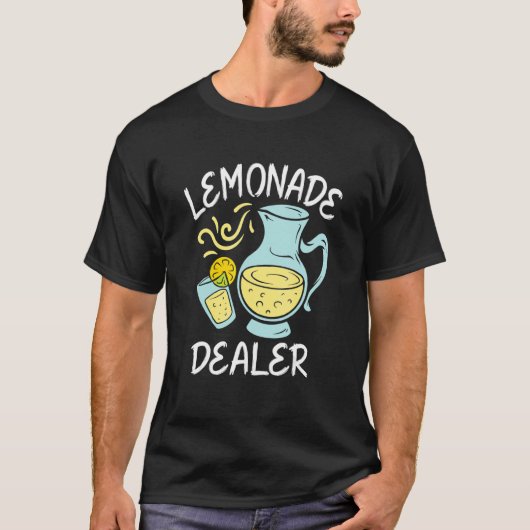 レモネードスタンドレモンジュース販売店 Tシャツ (正面)