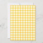 レモネードスタンド誕生日ブラックヘアボーイ 招待状 (裏面)