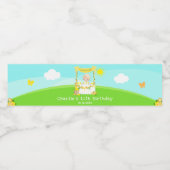 レモネードスタンド誕生日ブロンドヘアボーイ ペットボトルラベル (シングルラベル)