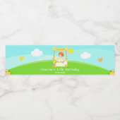 レモネードスタンド誕生日レッドヘアボーイ ペットボトルラベル (シングルラベル)