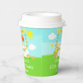 レモネードスタンド誕生日レッドヘアボーイ 紙コップ (右)