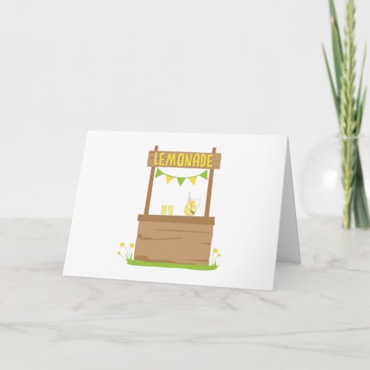 レモネードスタンド カード (正面)