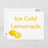 レモネードスタンド ポストカード (正面/裏面)