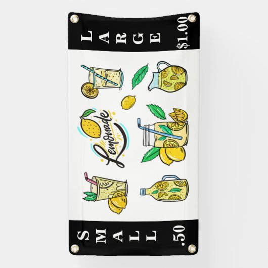 レモネードスタンド 横断幕 (縦)