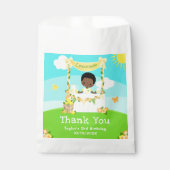 レモネードダークスキンボーイ誕生日ありがとう フェイバーバッグ (正面)