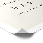 レモネードバーサイン – 柑橘類パーティープリント可能デコール ポスター (角)