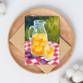 レモネードピクニック | レモン絵を描実 ポストカード