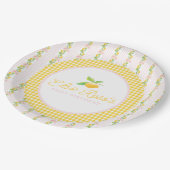 レモネードファースト誕生日紙プレート ペーパープレート (アングル)