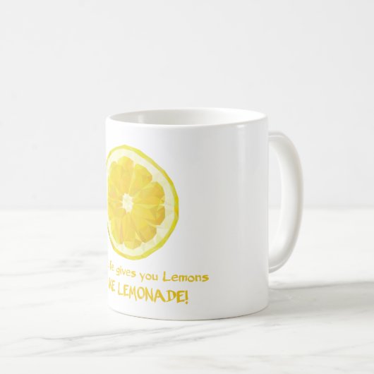 レモネードマやる気を起こさせるグを作る。 コーヒーマグカップ (正面右)