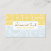 レモネードレモンの名刺 名刺 (裏面)