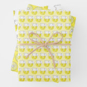 レモネードレモンアードピッチャー柑橘類フルーツドリンクを作る ラッピングペーパーシート (インサイチュ)