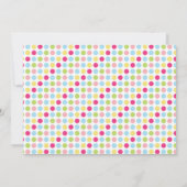 レモネードレモンサマーバースデーパーティ招待状 招待状 (裏面)