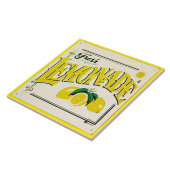 レモネードヴィンテージサインレモンフルーツセラミックタイル タイル (側面)