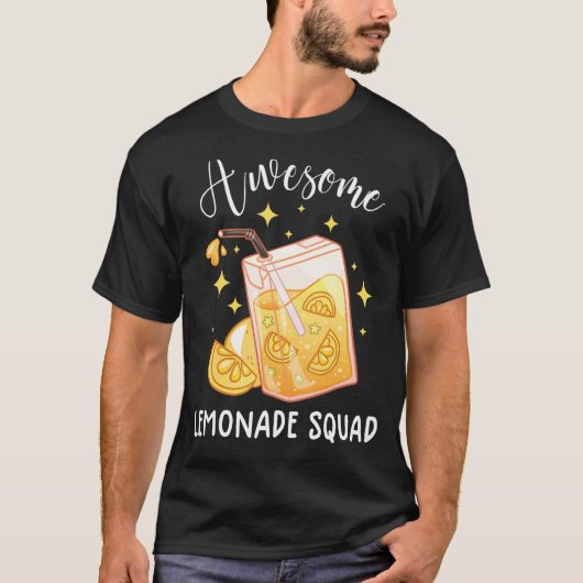 レモネード大好きおもしろTシャツ レモンジュース Tシャツ (正面)