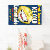 レモネード立場のカスタマイズ可能な広告の広告宣伝 横断幕 (インサイチュ)