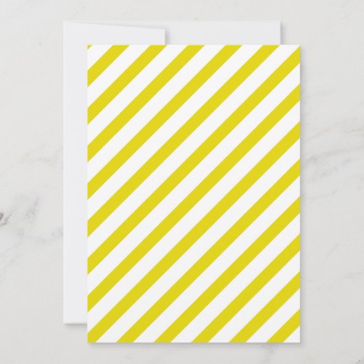 レモネード誕生日パーティーのご招待 招待状 (裏面)