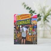 レモネード販売 ポストカード (スタンド正面)