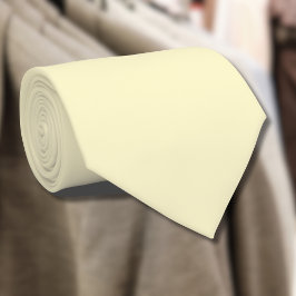 レモネード黄無地の色 |クラシックエレガント ネクタイ