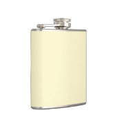 レモネード黄無地の色 |クラシックエレガント フラスク (右)