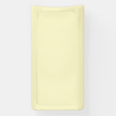レモネード黄無地の色 |クラシックエレガント 横断幕 (縦)