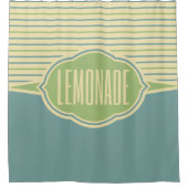 「レモネード」シャワーカーテン シャワーカーテン (正面)