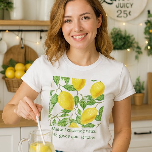 レモネード レモン レシピ Tシャツ