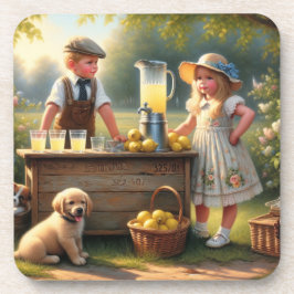 レモファッションドネードスタンド古ファッションド夏 コースター