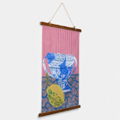 レモモダンンの静物生活 吊り下げ型タペストリー (傾斜あり)