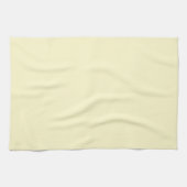 レモモダンンイエロープレーン無地のカラー キッチンタオル (横)