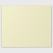 レモモダンンイエロープレーン無地のカラー ラッピングペーパー (フラット)