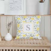 レモモダンンエレガントモノグラム クッション