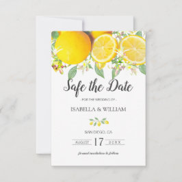 レモモダンンサマーウェディング 案内状