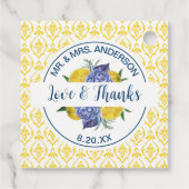 レモモダンンシトラスサマー結婚ズ フェイバータグ (裏面)