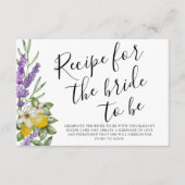 レモモダンンス&ラベンダーブライド エンクロージャーカード (正面)