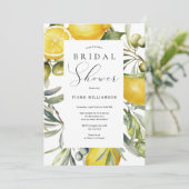 レモモダンンブライダルシャワー 招待状 (スタンド正面)