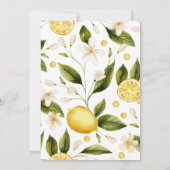 レモモダンン地中海のカードを保存する 案内状 (裏面)