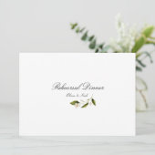 レモモダンン地中海のリハーサルのディナーカード サンキューカード (スタンド正面)