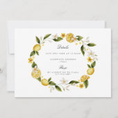 レモモダンン地中海のリハーサルのディナーカード サンキューカード (裏面)