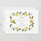 レモモダンン地中海のリハーサルのディナーカード サンキューカード (裏面)