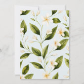 レモモダンン地中海の婚約招待状 招待状 (裏面)