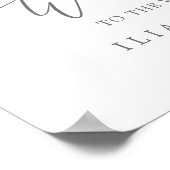 レモモダンン庭園の結婚式へようこそ ポスター (角)