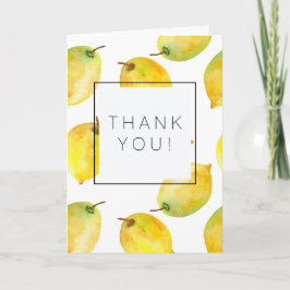 レモンありがとう サンキューカード