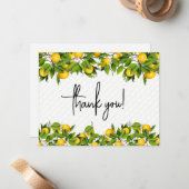 レモンありがとう ノートカード (正面/裏面インサイチュ)