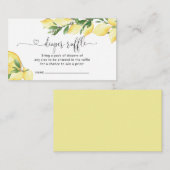 レモンおむつラッフルエンクロージャカード エンクロージャーカード (正面/裏面)