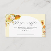 レモンおむつラッフルチケットエンクロージャカード エンクロージャーカード (正面)