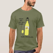レモンからリモンチェッロへ Tシャツ (正面)